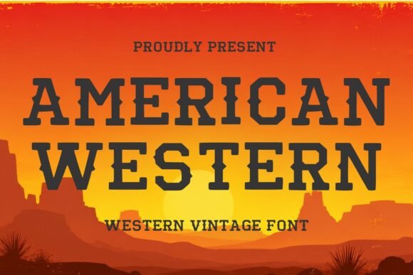 American Western: A Vintage Font That Makers Love