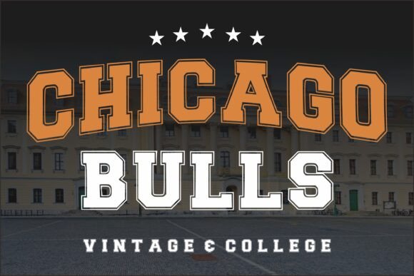 Chicago Bulls: The Display Font That Demands Attention