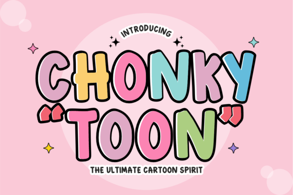 Chonky Toon: A Playful Display Font That Transforms Small Business Branding