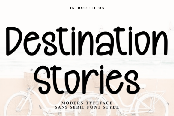 Destination Stories: A Festive Display Typeface for Editors