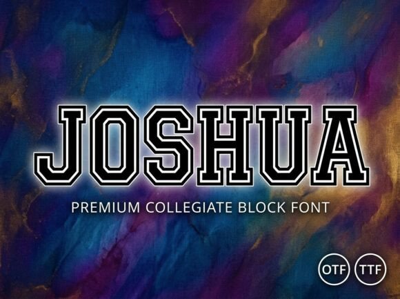 Joshua: A Display Font Built for Bold Business Branding