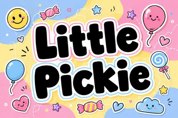 Little Pickie: A Child-Centred Display Font for Web Design