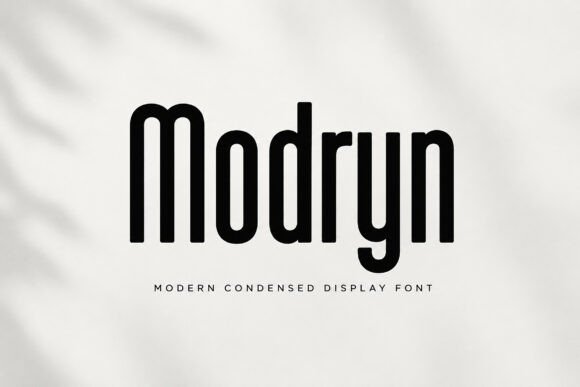 Modryn: A Display Font That Anchors Editorial Mood
