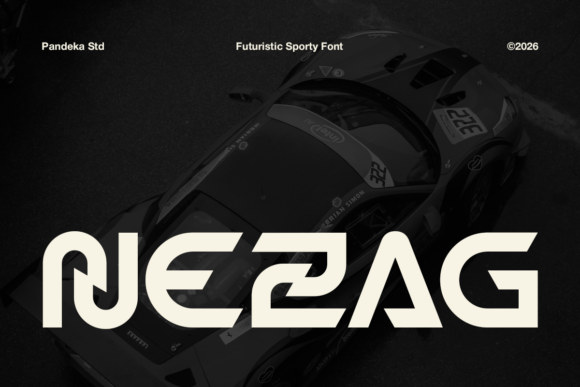 Nezag: A High-Speed Display Font for Handmade Designs