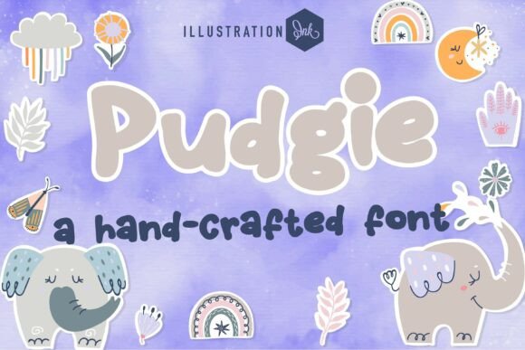 Pudgie: A Playful Yet Polished Display Font