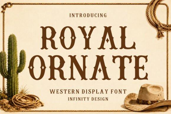 Royal Ornate: A Display Font That Commands Attention in Every Campaign