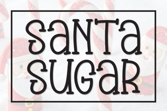 Santa Sugar: A Handwritten Display Font for Editorial Design