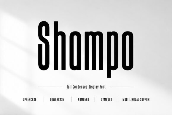 Shampo Font Makes Campaign Headlines Unmissable