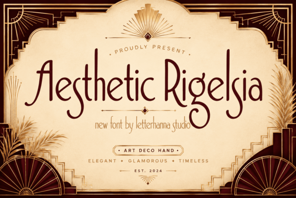 Testing Aesthetic Rigelsia as a Display Font for Web Projects