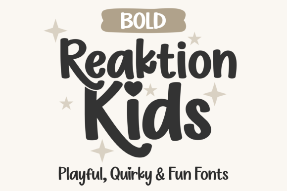Why Reaktion Kids Bold Is the Playful Font Your Brand Needs